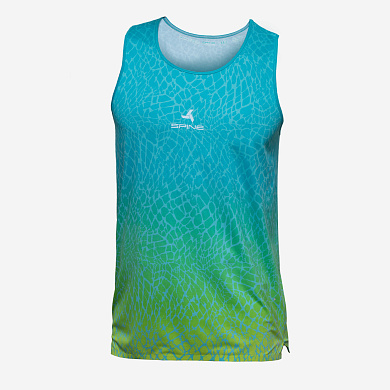 Майка Spine Green/Blue мужская